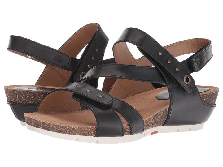 Josef Seibel Hailey 33 (black) Women's Wedge Shoes