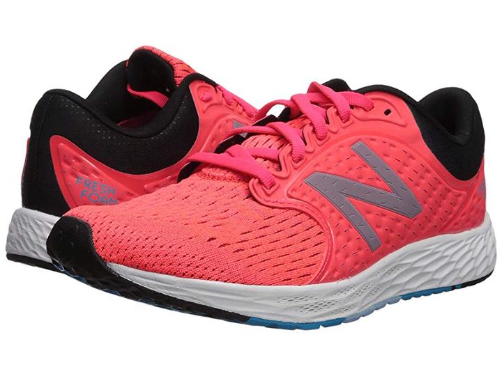 New Balance Fresh Foam Zante V4 (vivid Coral/black/maldives Blue) Women's Running Shoes