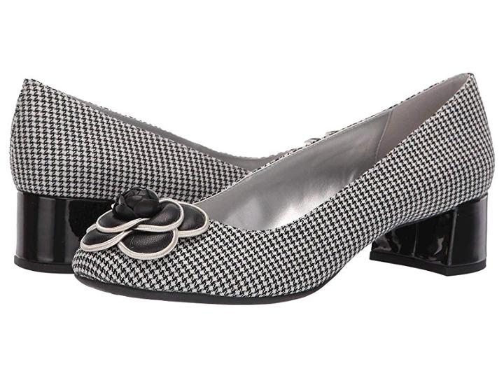 Anne Klein Hira Pump (black/white) Women's Shoes