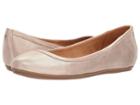 Naturalizer Brittany (taupe Metallic Leather) Women's Flat Shoes