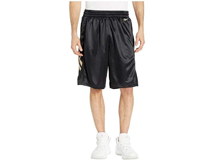 Reebok Vector Legacy Basketball Shorts (black/black) Men's Shorts