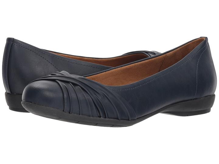 Natural Soul Girly (navy Smooth) Women's Shoes