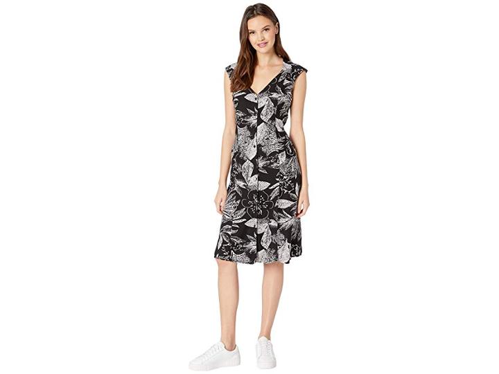 Volcom Do Tell Dress (black Combo) Women's Dress