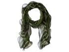 Lauren Ralph Lauren Daniella Silk Chiffon Scarf (dark Green) Scarves