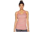 New Balance Printed Transform Tank Top (vivid Coral/athletic Grey Heather) Women's Sleeveless