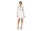 Alexia Admor Lace V-neck Dress (white) Women's Dress
