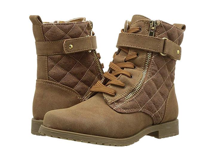 Rachel Kids Kirsten (little Kid/big Kid) (cognac/gold) Girl's Shoes