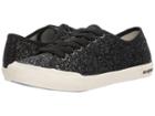 Seavees Monterey Chunky Glitter (black) Women's Shoes