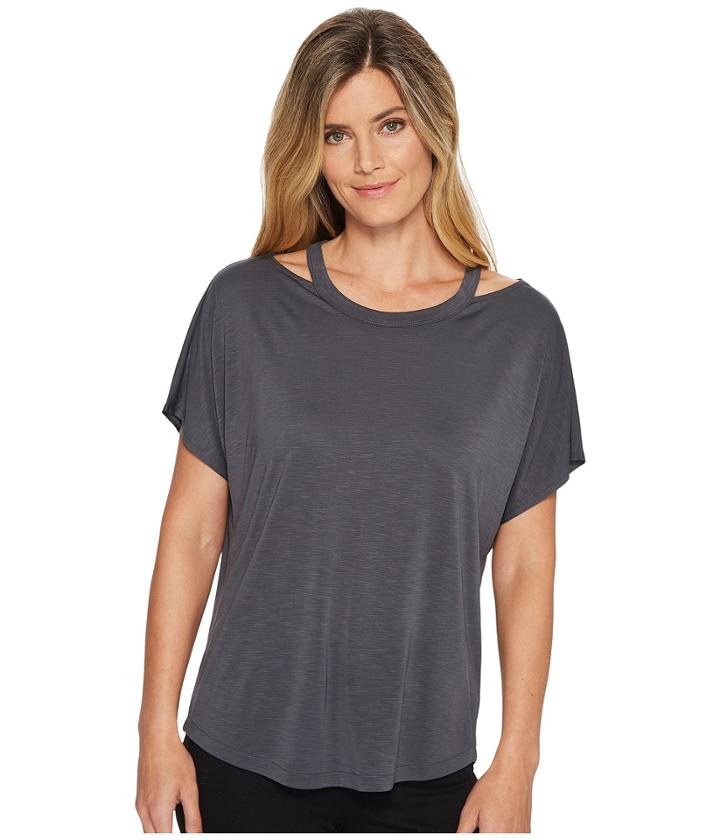 Nic+zoe Wanderlust Top (washed Ink) Women's Clothing