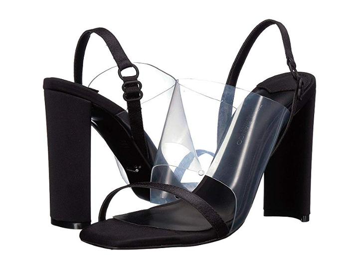 Tony Bianco Shaq (black Elastic) Women's Shoes