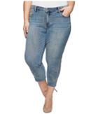 Lucky Brand Plus Size Reese Boyfriend Jeans In La Reina (la Reina) Women's Jeans