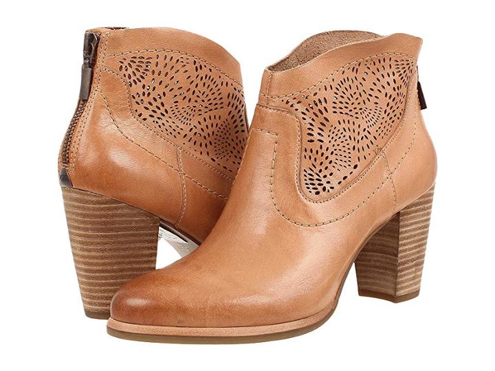 Ugg Charlotte Seaweed Perf (suntan Leather) Women's Dress Zip Boots
