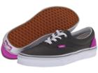 Vans Era ((heel Pop) Pewter/neon Purple) Skate Shoes