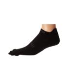 Injinji Run Original Weight No-show Coolmax 3 Pair Pack (black) No Show Socks Shoes