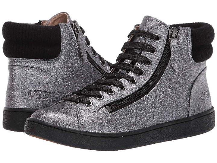 Ugg Olive (gunmetal Glitter) Women's Lace Up Casual Shoes