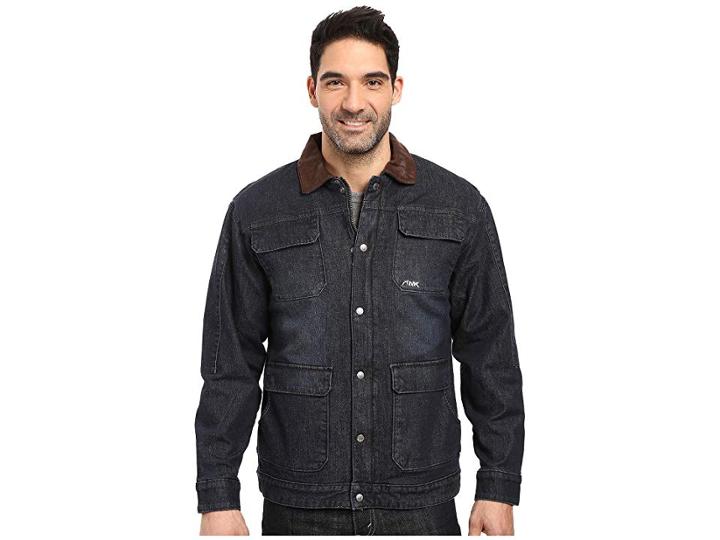 Mountain Khakis Ranch Shearling Jacket (dark Denim) Men's Coat