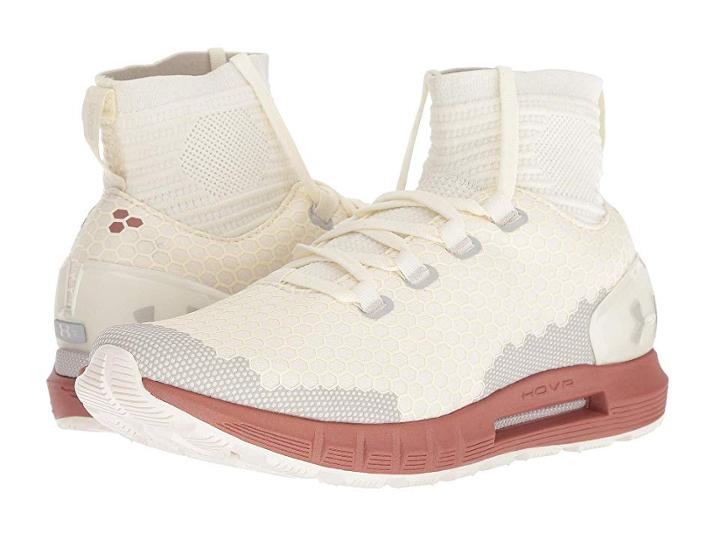 Under Armour Ua Hovr Reactor Mid (ivory/ivory/ghost Gray) Women's Running Shoes