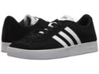 Adidas Kids Vl Court 2 (little Kid/big Kid) (black/black/white) Kids Shoes