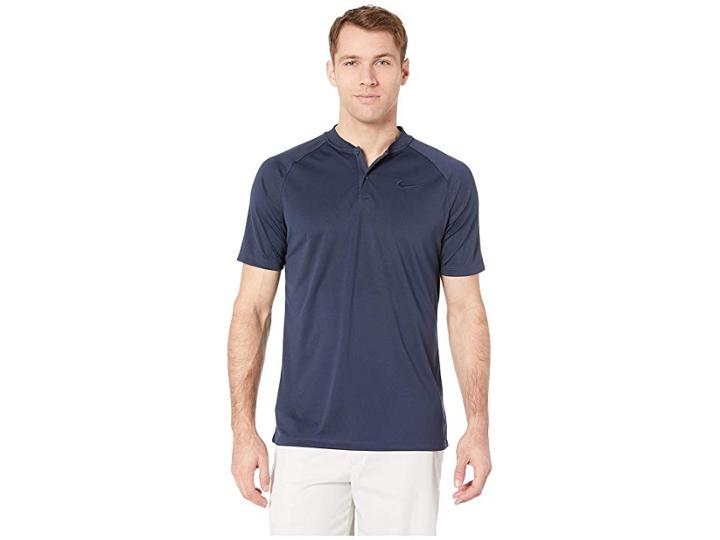 Nike Golf Victory Blade Polo (obsidian/obsidian) Men's Clothing