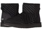 Ugg Classic Mini Quilted Satin (black) Women's Pull-on Boots
