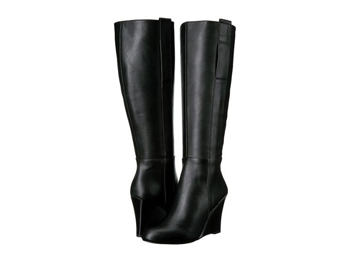 Nine West Orsella (black Leather) Women's Boots
