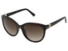 Guess Gf6067 (dark Havana/gradient Brown) Fashion Sunglasses