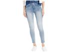 Seven7 Jeans Mid-rise Ankle Skinny W/ Raw Hem In Radiant (radiant) Women's Jeans