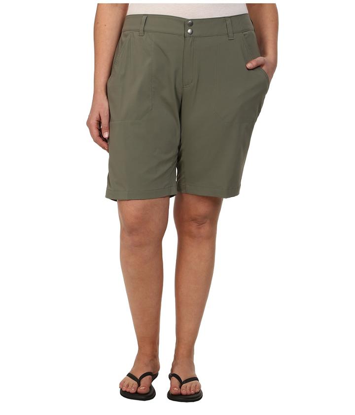 Columbia Plus Size Saturday Trailtm Long Short (cypress) Women's Shorts