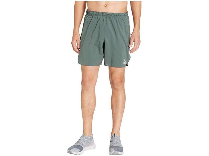 Reebok Running 7 Woven Shorts (chalk Green) Men's Shorts