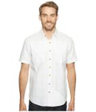 Ecoths Travis Short Sleeve Shirt (white) Men's Short Sleeve Button Up