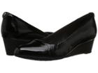 Clarks Vendra Bloom (black Patent Leather) Women's  Shoes