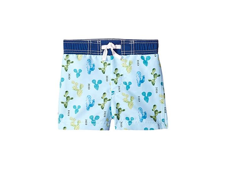 Mud Pie Desert Fun Swim Trunks (infant/toddler) (blue) Boy's Swimwear