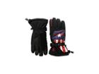 Spyder Kids Marvel Overweb Gloves (little Kids/big Kids) (black/captain America) Extreme Cold Weather Gloves