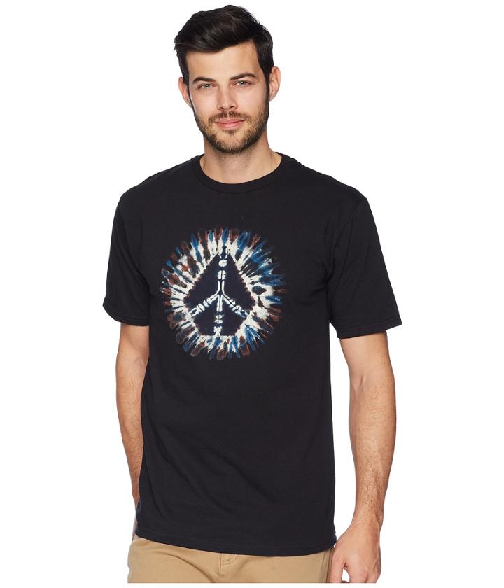 Volcom Peace Stone Short Sleeve Basic Tee (black) Men's T Shirt