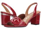Calvin Klein Claudia (crimson Red) Women's 1-2 Inch Heel Shoes