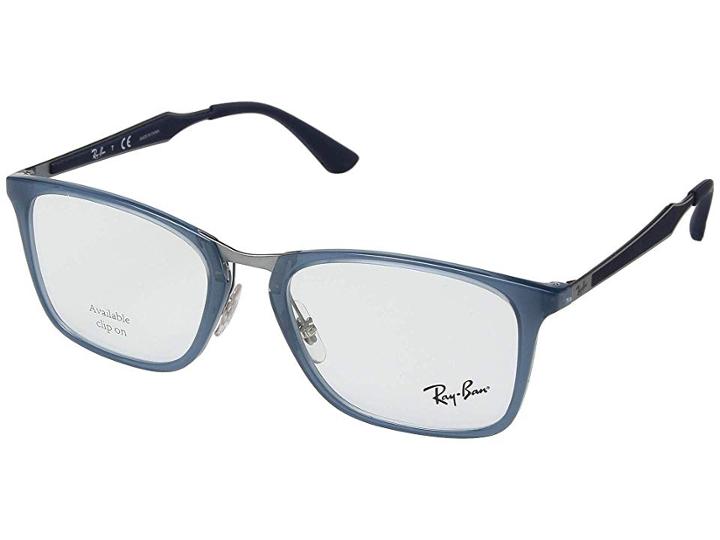 Ray-ban 0rx7131 (transparent/light Blue) Fashion Sunglasses