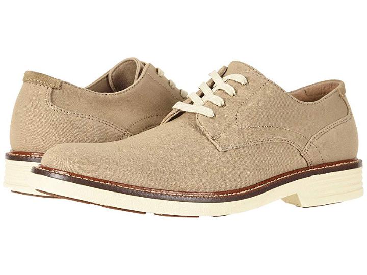 Dockers Parkway 360 Plain Toe Oxford (khaki Twill) Men's Shoes