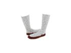 Acorn Slipper Sock Cotton (grey Fabric) Slippers