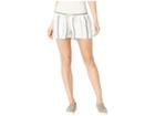 Roxy Oceanside Shorts Yarn-dye (marshmallow/tea Party Stripe) Women's Shorts