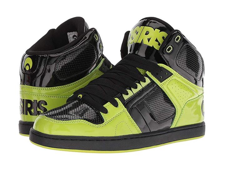 Osiris Nyc 83 Classic (lime/black/lime) Men's Shoes