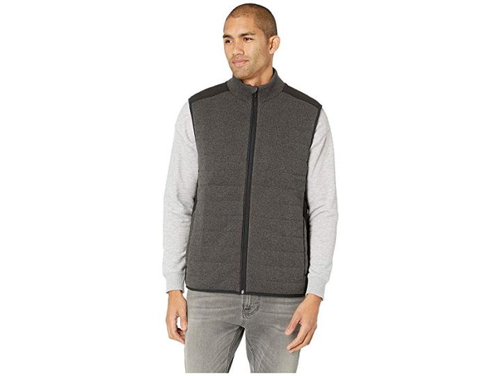 Vineyard Vines Performance Sweater Fleece Vest (nocturne) Men's Clothing