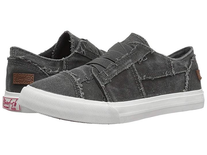 Blowfish Kids Marley-k (little Kid/big Kid) (grey Hipster Smoked Twill) Girl's Shoes