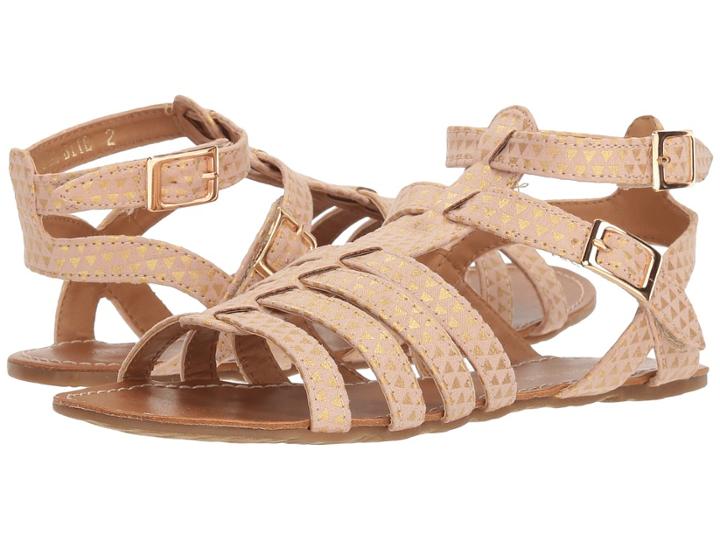 Kenneth Cole Reaction Kids Kiera Bite (little Kid/big Kid) (gold) Girl's Shoes
