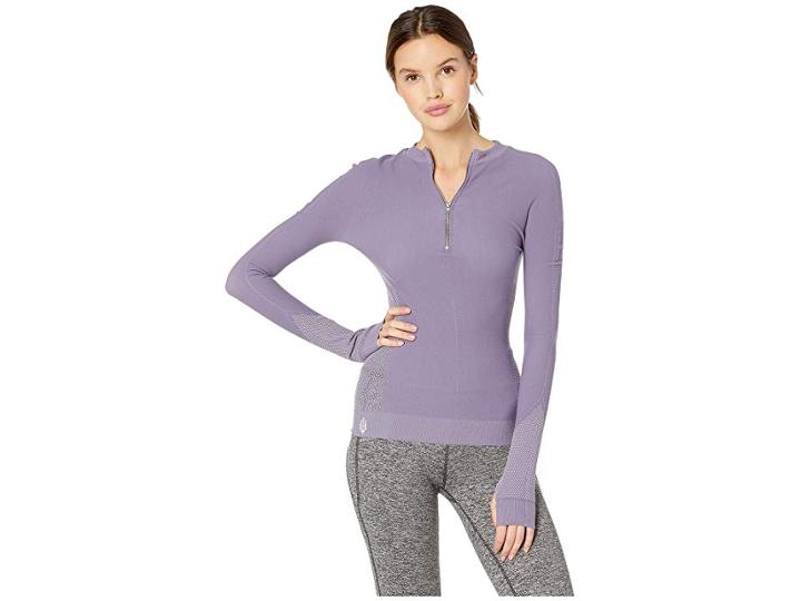 Free People Movement Honeycomb Midlayer (blue) Women's Clothing