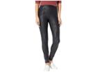 Yummie Faux Suede Reptile Signature Waistband Leggings (black) Women's Casual Pants