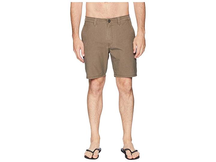 Volcom Zap Snt Faded 19 Hybrid Shorts (mushroom) Men's Shorts