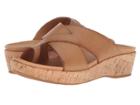 Kork-ease Baja (light Brown Full Grain Leather) Women's Sandals