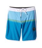 Vissla Kids Dredges Four-way Stretch Boardshorts 17 (big Kids) (blue Fog) Boy's Swimwear