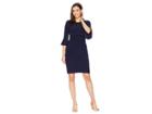 Chaps Dinelle Solid (navy) Women's Dress