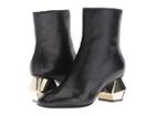 Emporio Armani Side Zip Ankle Boot (black) Women's Boots